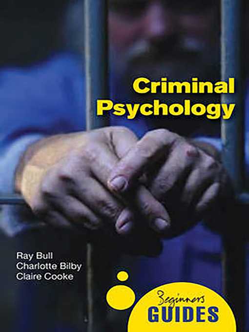 Title details for Criminal Psychology by Ray Bull - Wait list